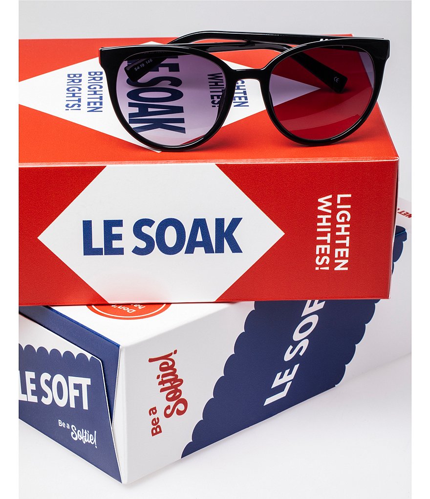 Le Specs Armada Round 54mm Sunglasses