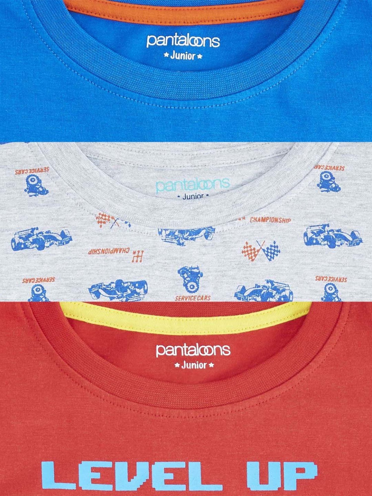 Pantaloons Baby Boys Multicolor Cotton Printed Full Sleeves T-Shirt