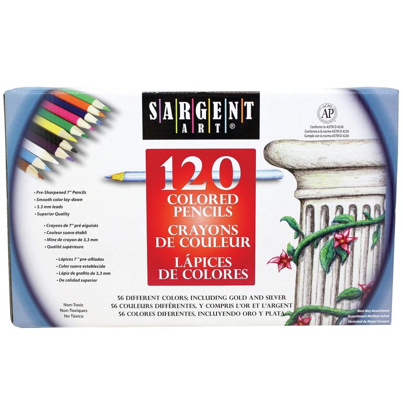 Sargent Art Colored Pencils 120Ct 227252