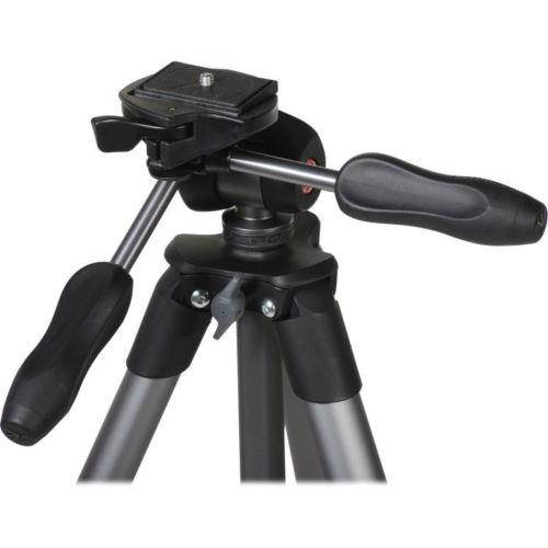 Manfrotto 5-Section Compact Advanced Aluminum Tripod, 6.61lbs Capacity, Black