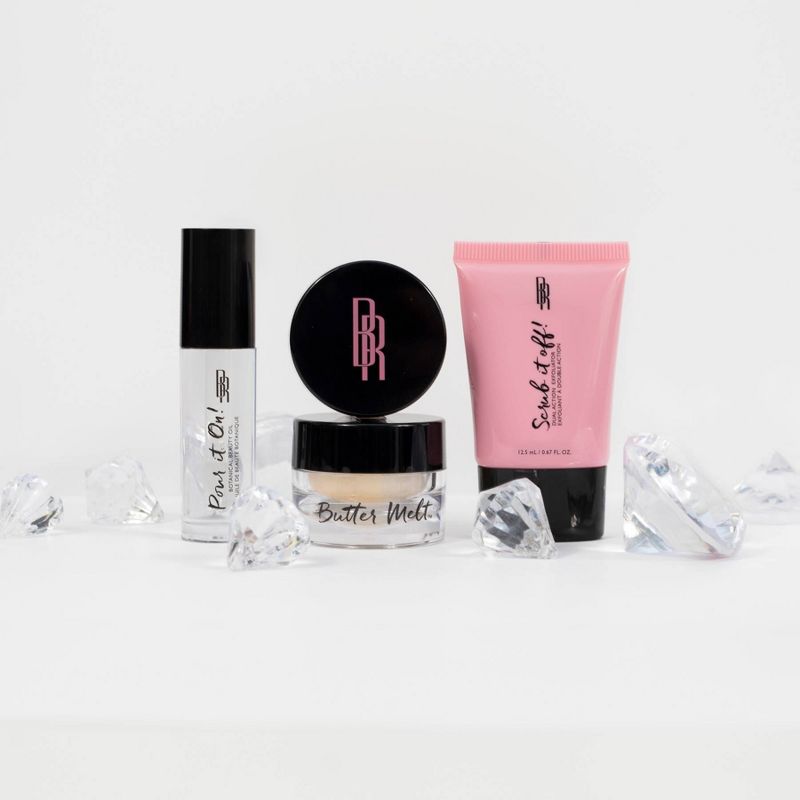 Black Radiance Butter Melt Skincare Travel Set - 4ct