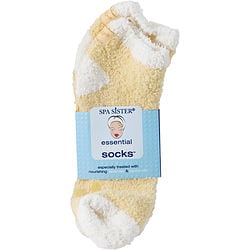 ESSENTIAL MOIST SOCKS WITH JOJOBA & LAVENDER OILS (YELLOW)