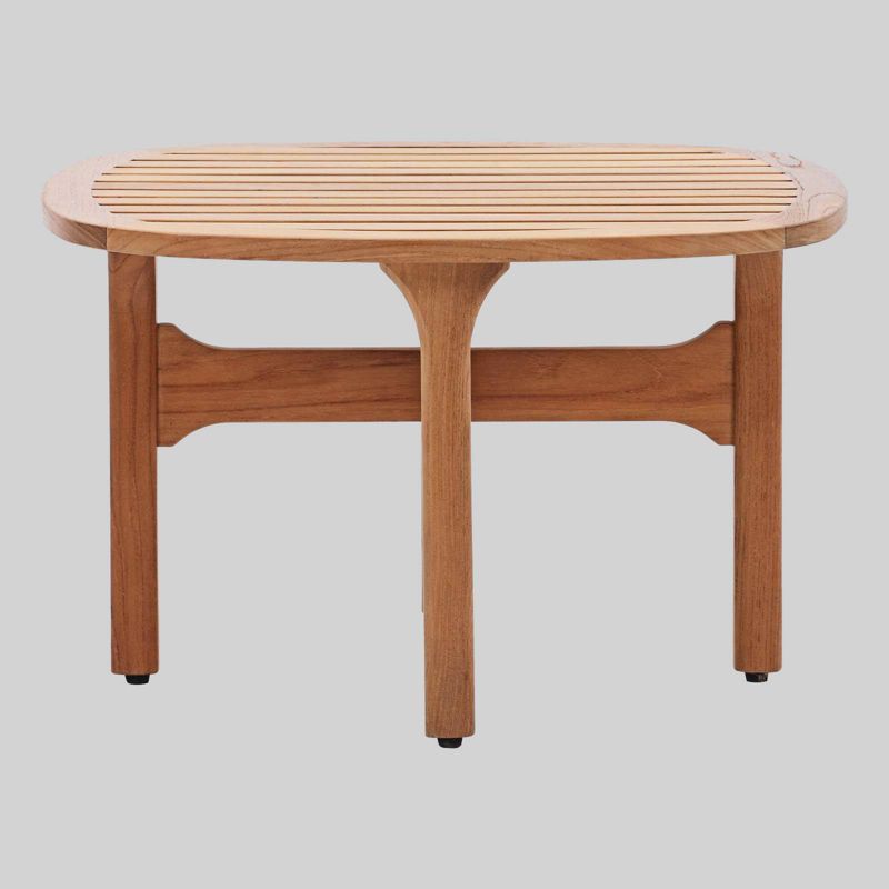 Sheldon Round Coffee Table - Black - Courtyard Casual