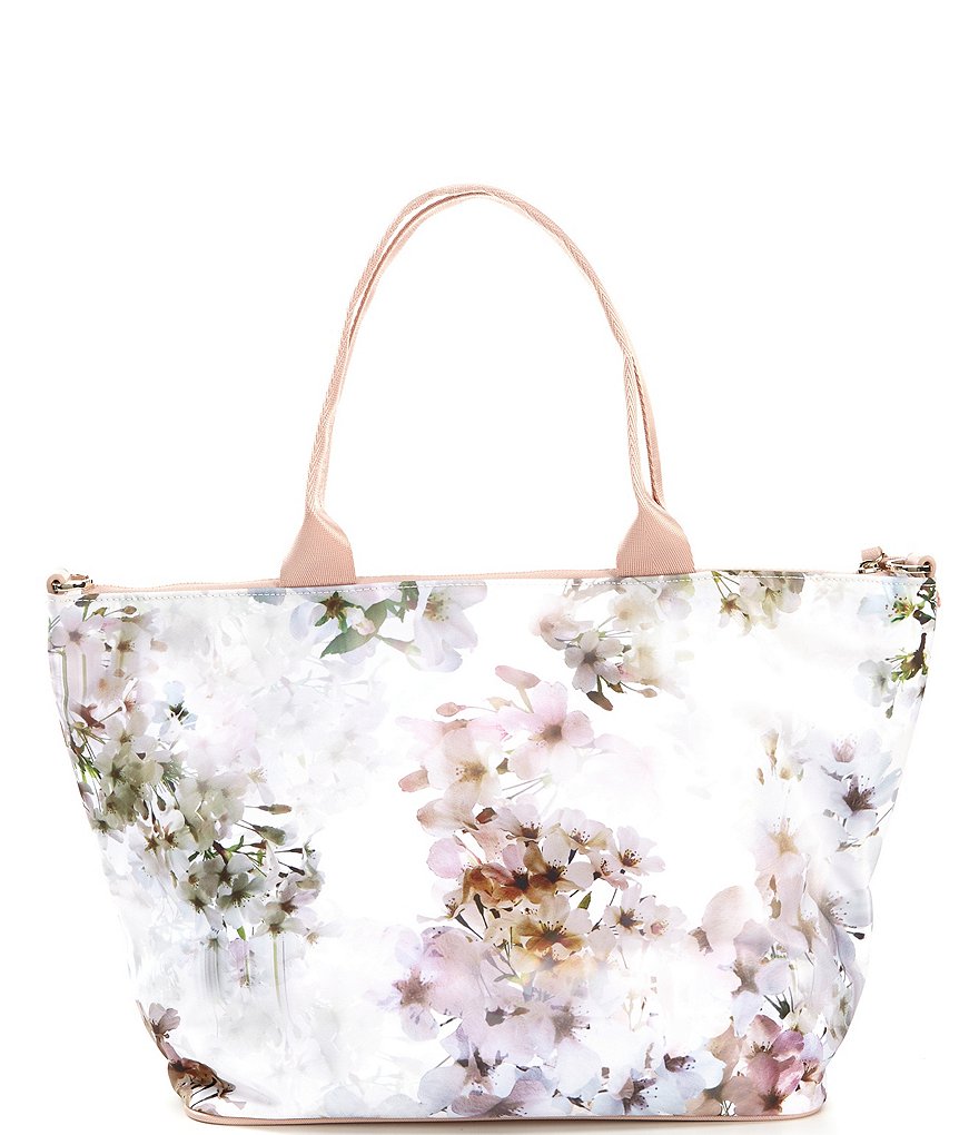 Ted Baker London Sophyy Floral Nylon Tote Bag