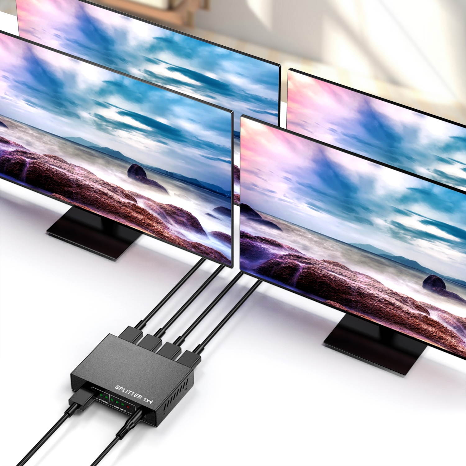 the cimple co  125' feet white : solid copper center conductor, made in the usa : rg6 coaxial cable with connectors, f81 / rf, digital coax for audio/video, cabletv, antenna, internet, satellite