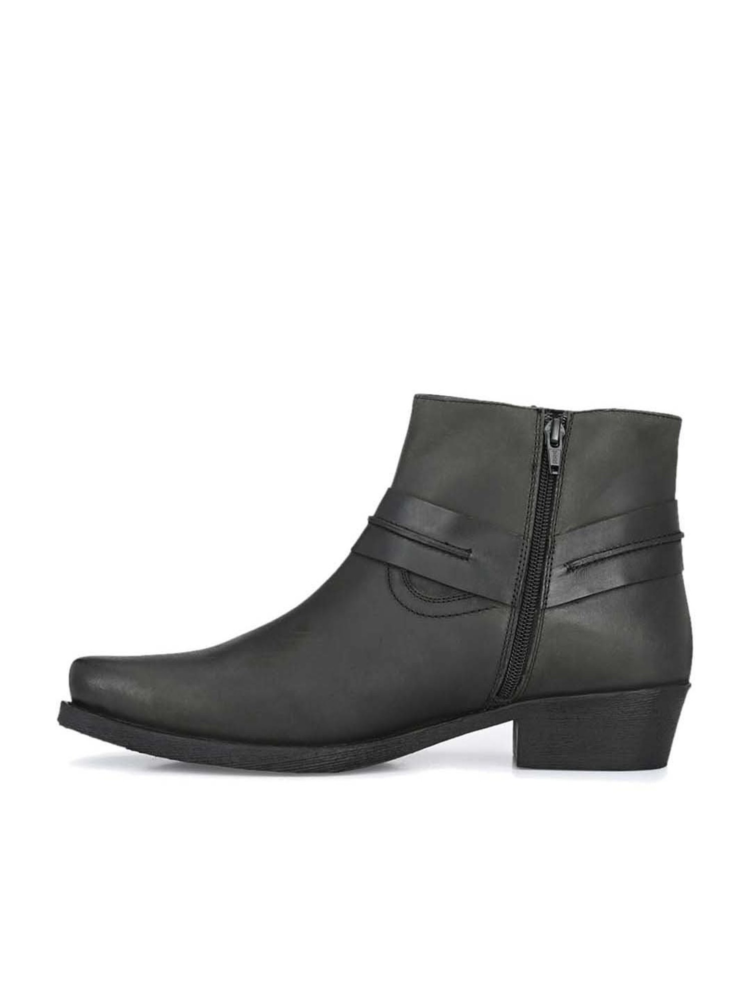 Delize Men's Black Casual Boots