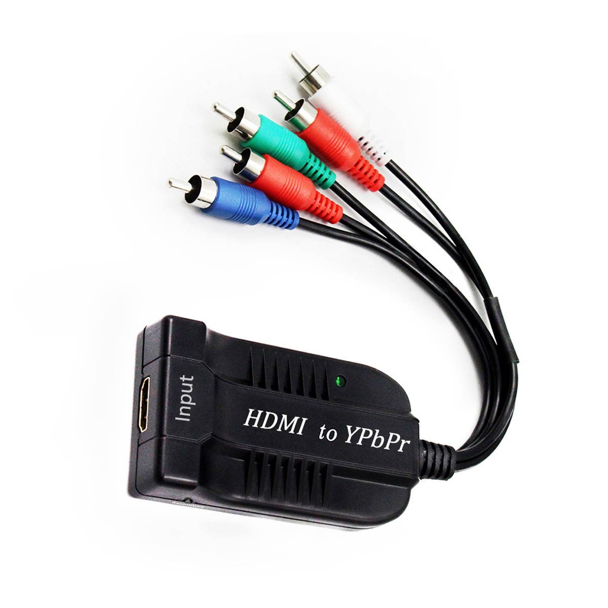 1080P HDMI to Component Converter HDMI to YPbPr Converter HDMI to Video Adapter HDMI to 5RCA RGB YPbPr Converter for HDTV Box STB PC PS3 Roku Blu-Ray DVD