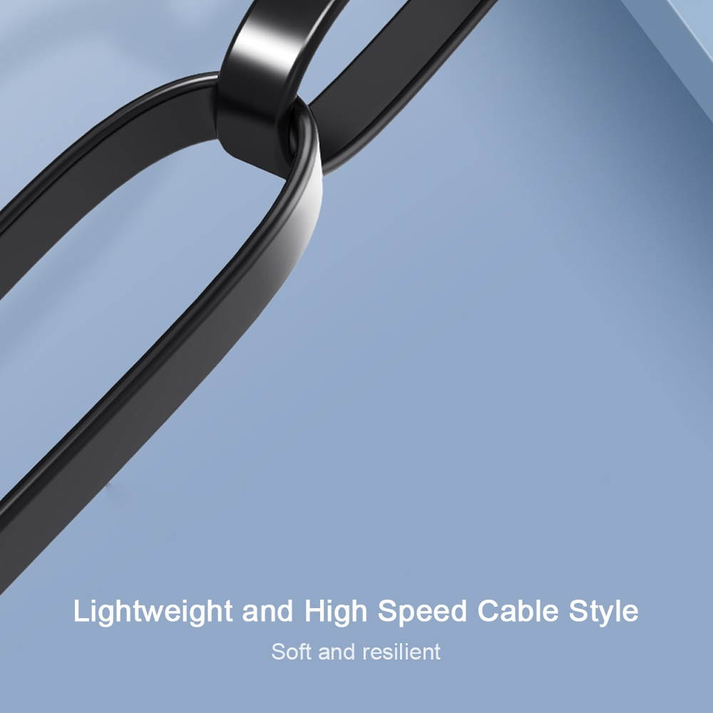 VENTION CAT 7 Network Extension Cable 10 Gigabit Fast Speed Flat Network Cable RJ45 LAN Cable for Home Business 5m Black