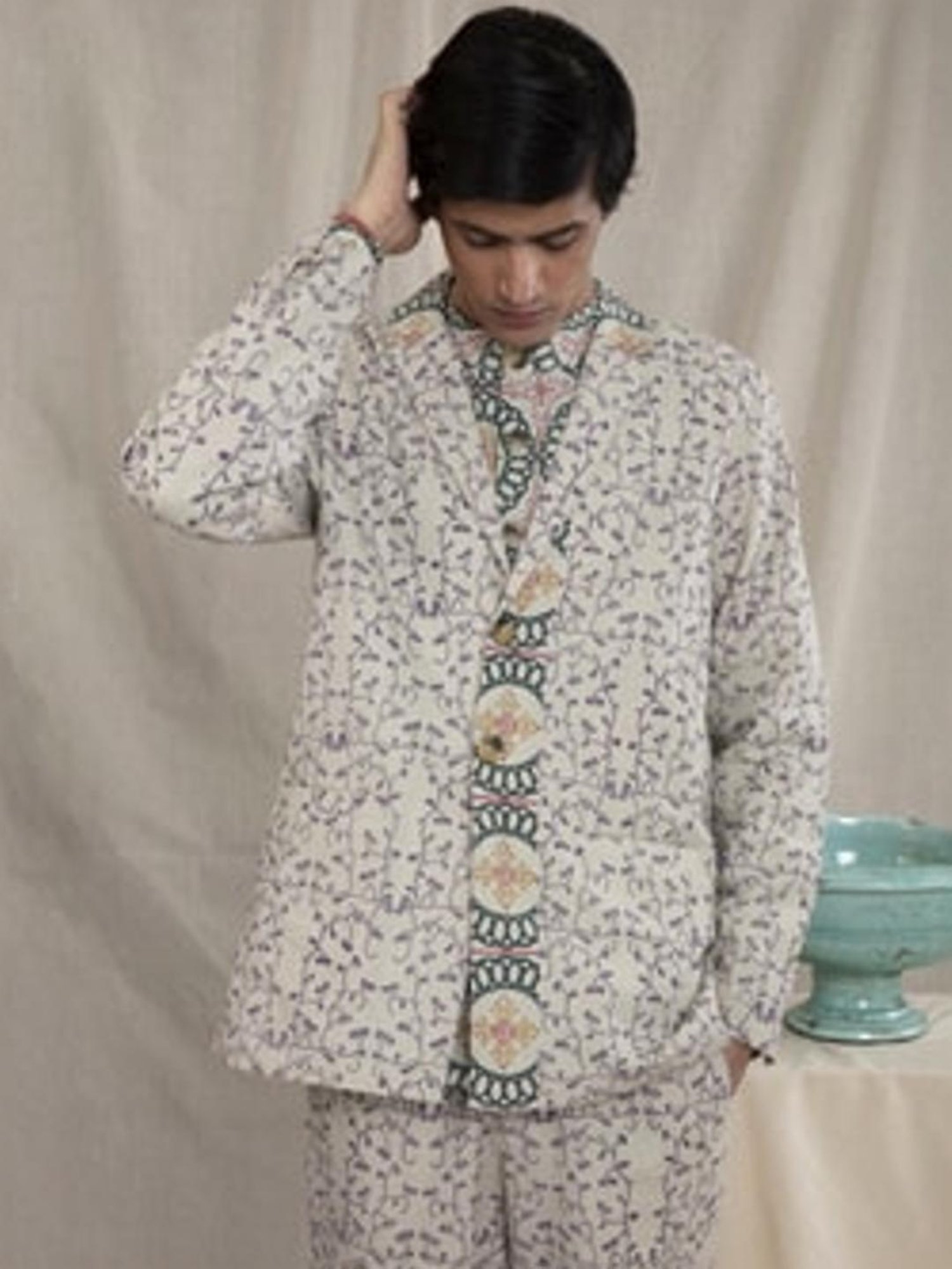 Anushe Pirani Multi Recurring Dream Summer Blazer