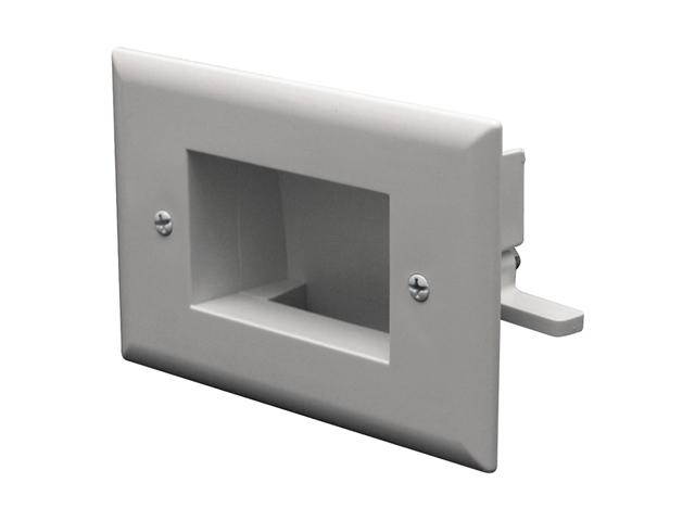 DataComm 45-0009-WH Easy Mount Plate, Slim Fit, White