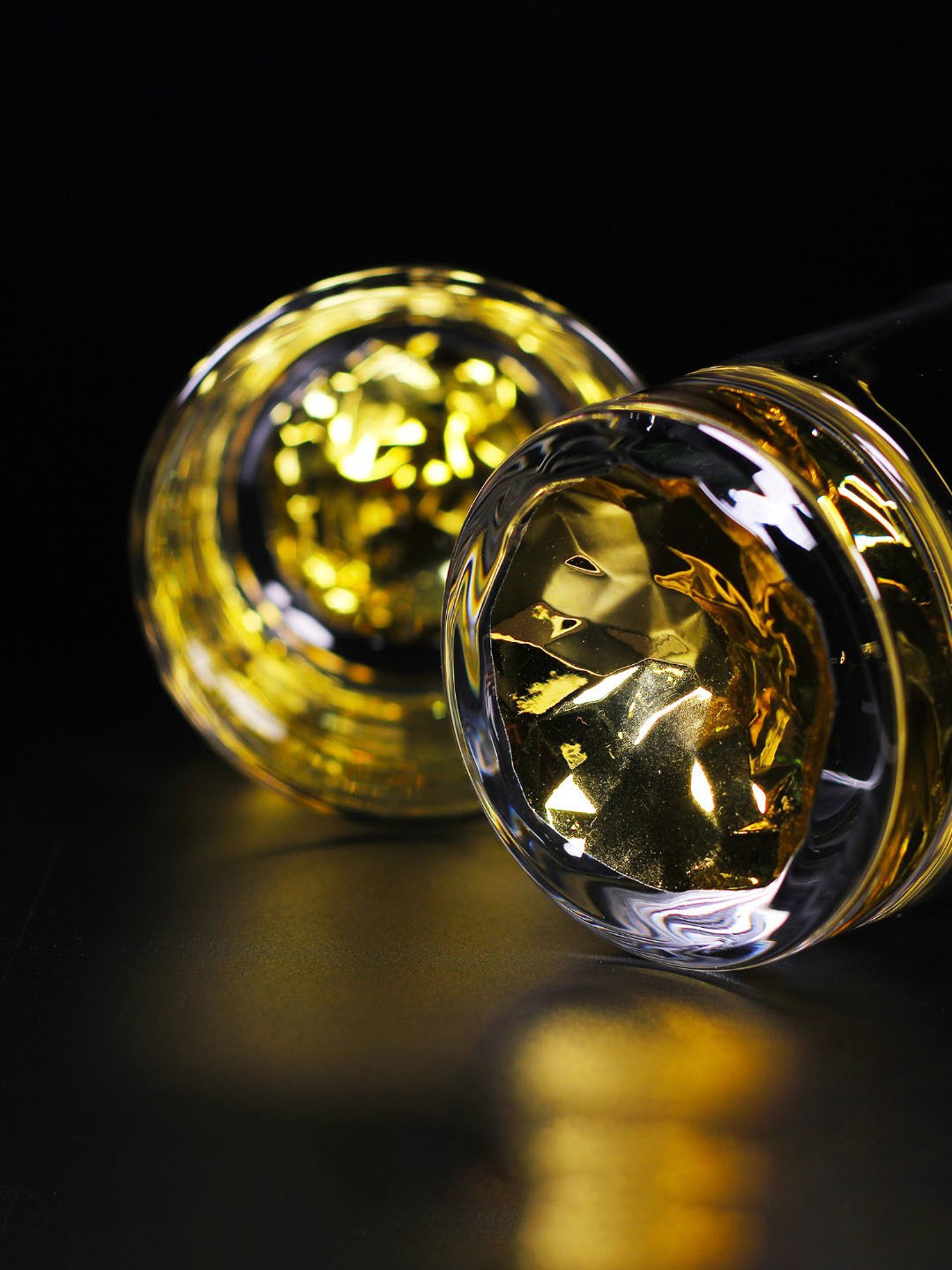 Melbify Italian Opera Transparent Whiskey Glass 300ml - Set of 2