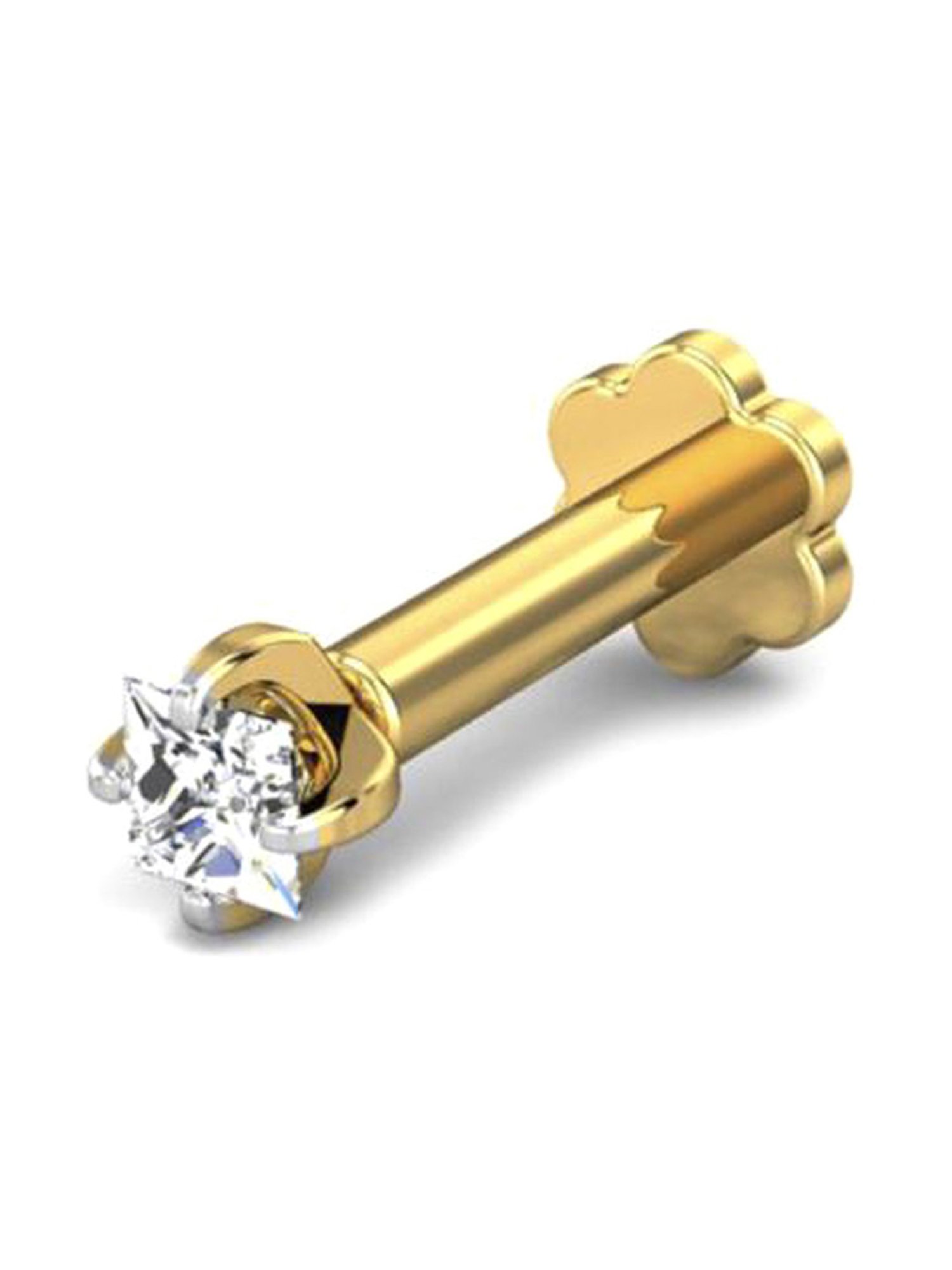 Joyalukkas 18k Gold & Diamond Nosepin