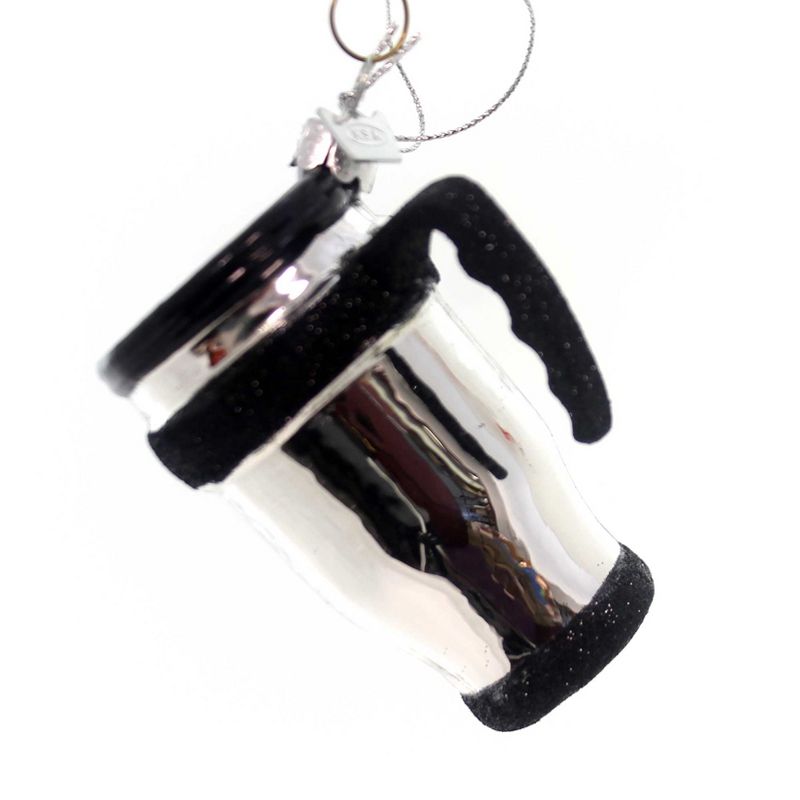 Noble Gems Coffee Tumbler Ornament Stainless Christmas Hot Cocoa  -  Tree Ornaments