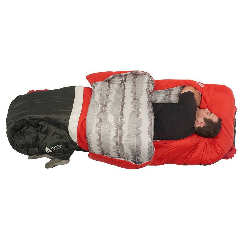 Sierra Designs Frontcountry 20 Degree Regular Sleeping Bag - Red