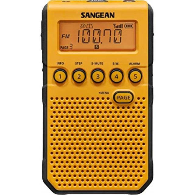 Sangean - DT-800YL - Sangean DT-800YL Weather & Alert Radio - with Weather Disaster, Child Abduction Emergency (Amber