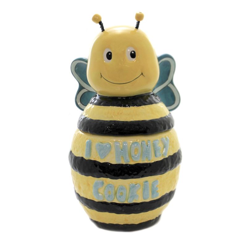 Tabletop 10.5" Bee Cookie Jar Love Honey Treats Cosmos Gifts Corp.  -  Food Storage Containers
