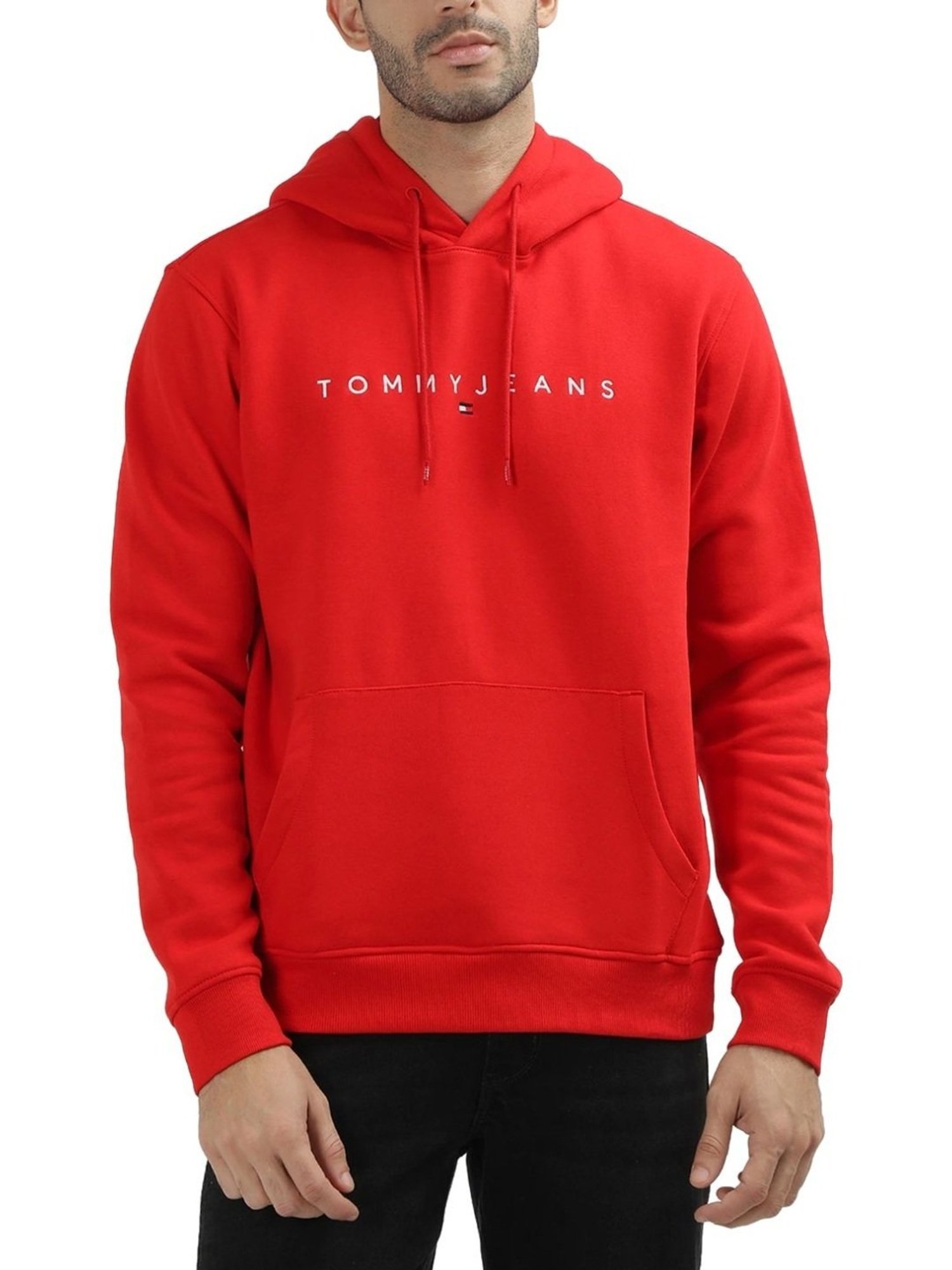 Spykar Red Slim Fit Sweatshirt
