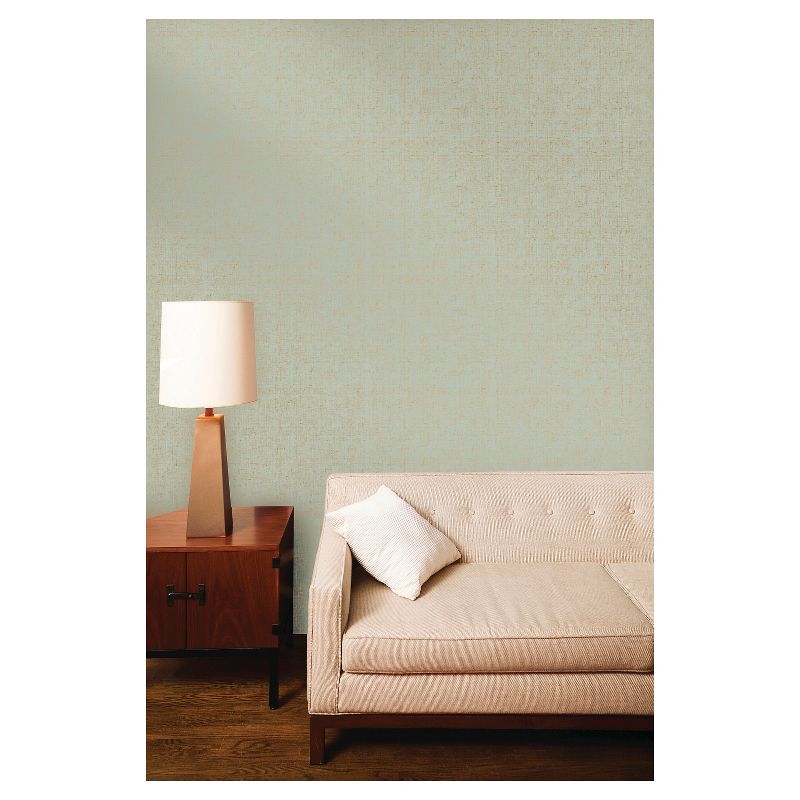 Devine Color Weave Peel & Stick Wallpaper Light Green