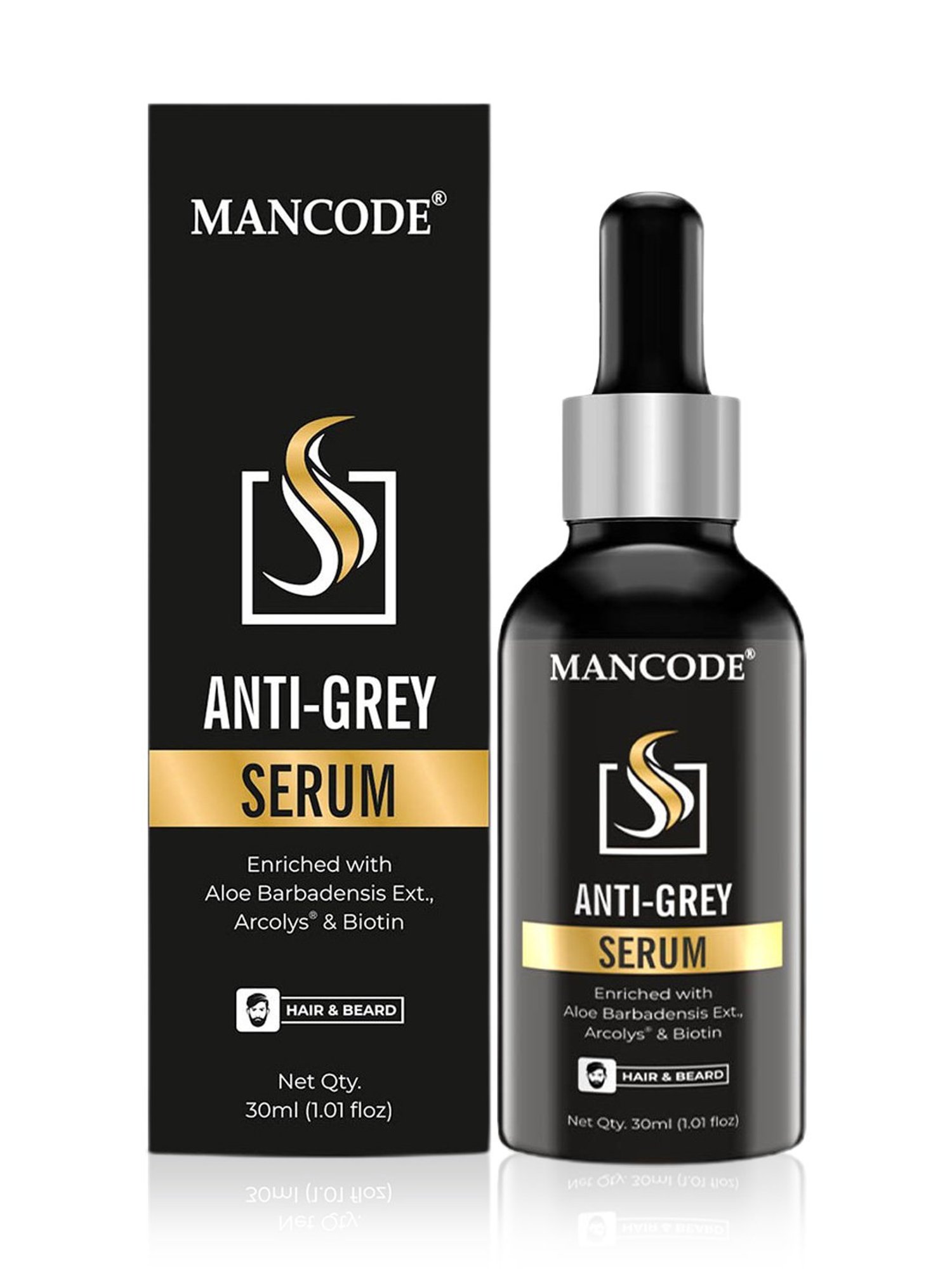 Mancode Anti-Grey Serum - 30 ml