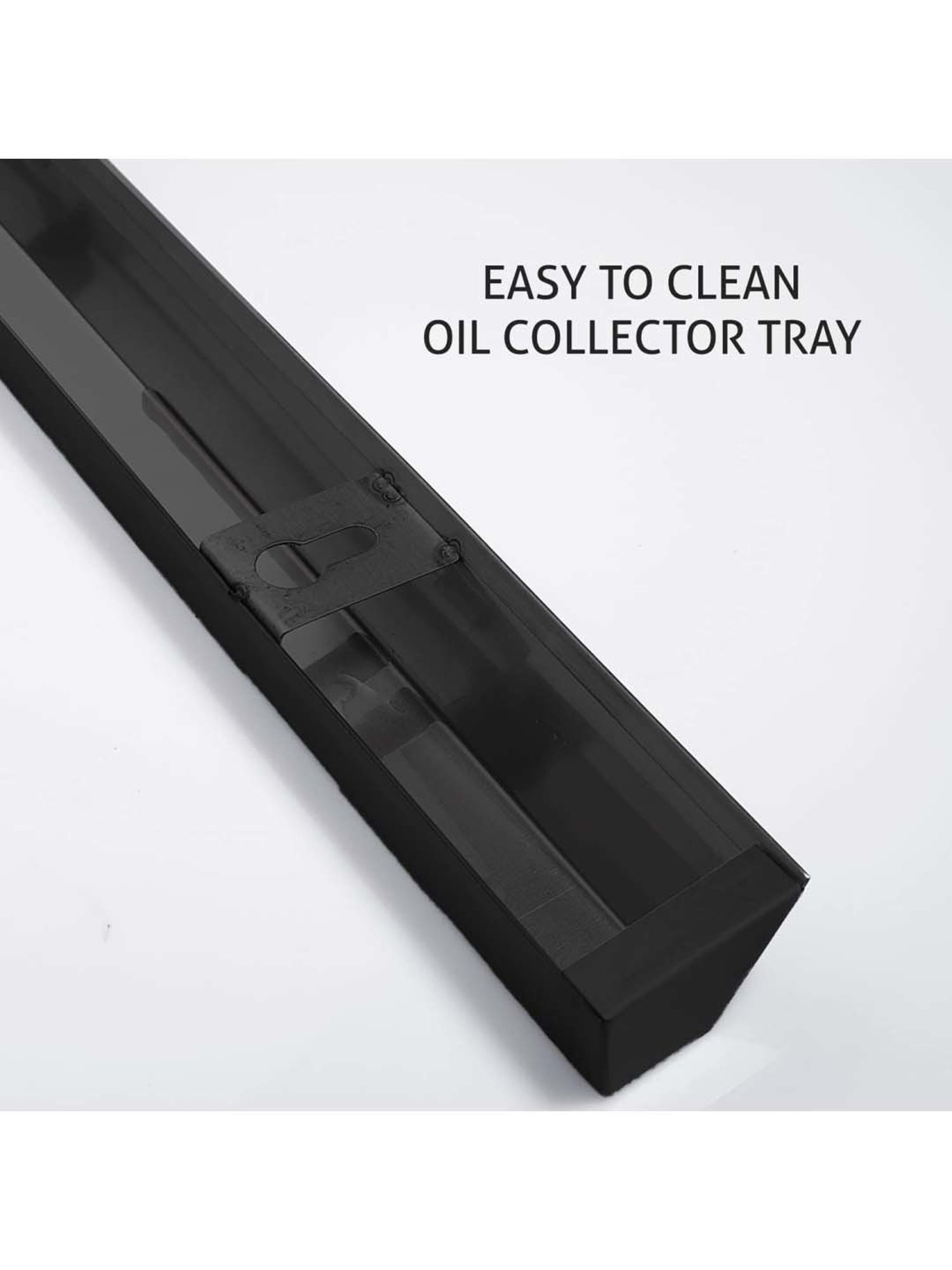 Glen CH6062SLBLAC60 1200CMH 60cm Wall Mounted Chimney (Black)