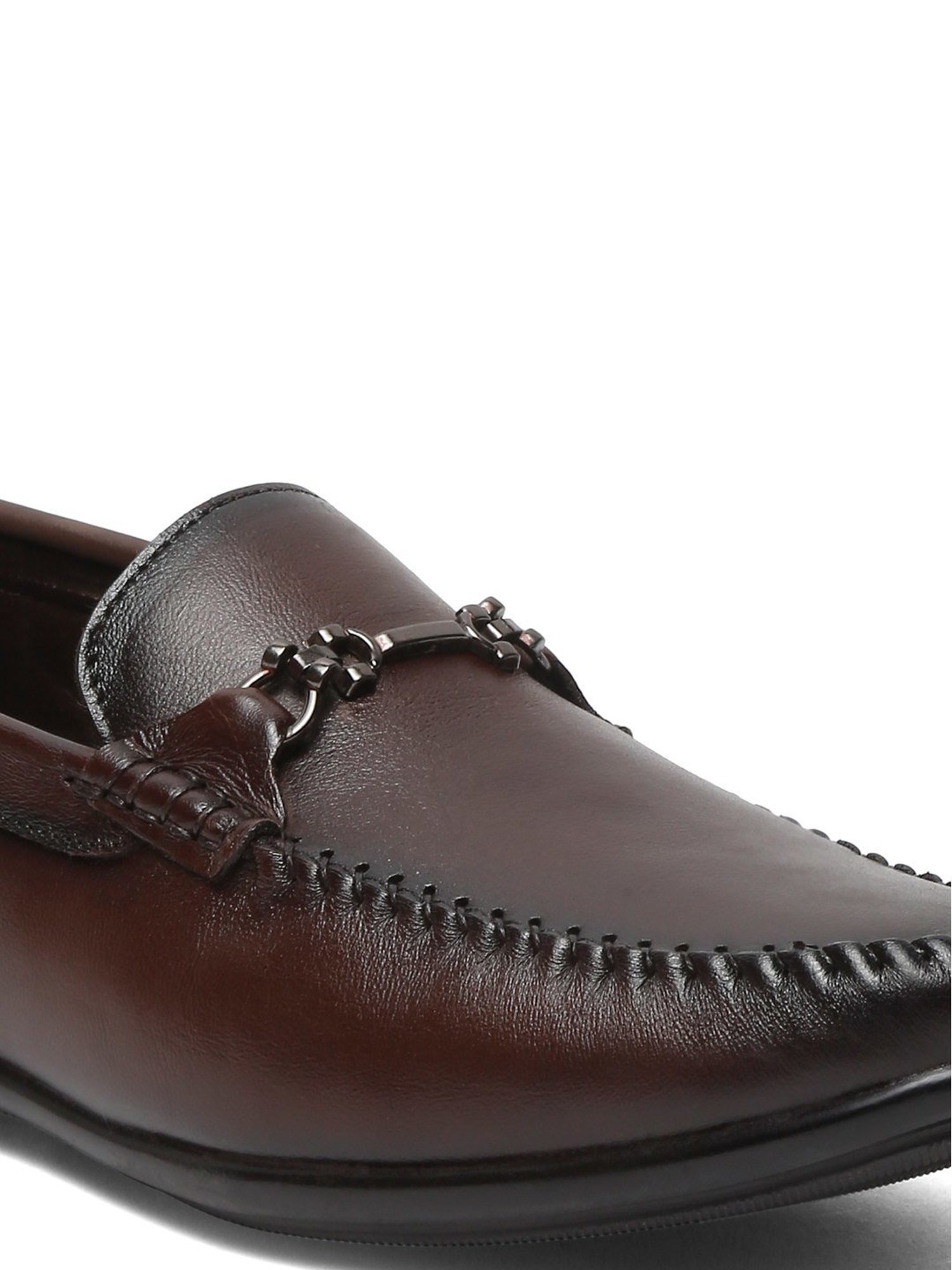 Teakwood Leathers Men's Brown Casual Loafers