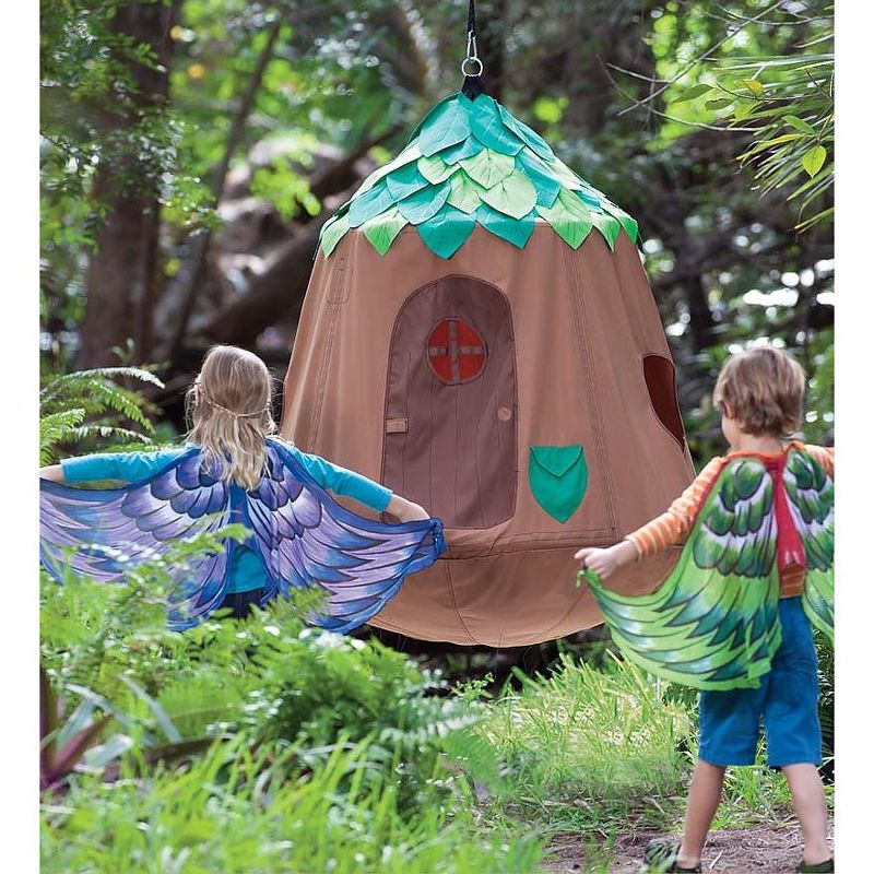 Magic Cabin - Outdoor Tent with Lights for Kids, Blue