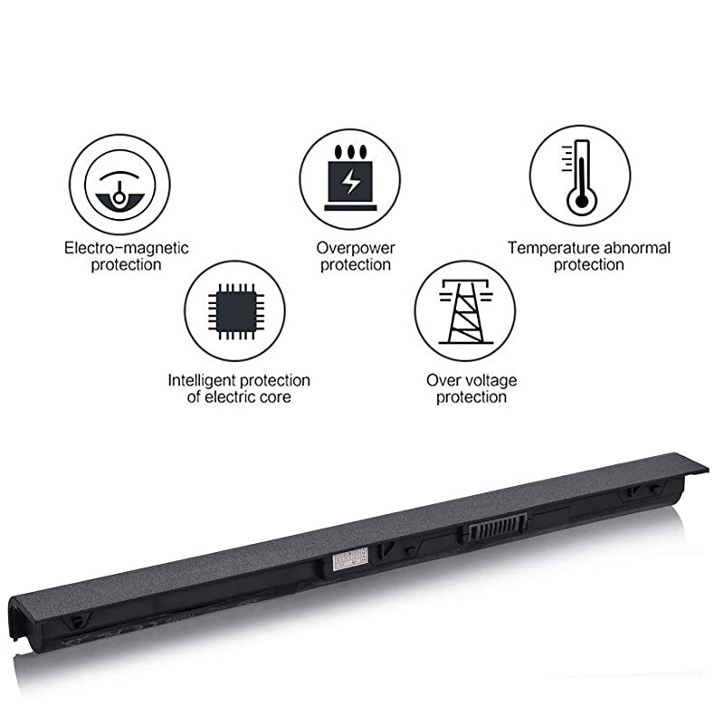 2800mAh VI04 Laptop Battery for HP 756743001 756745001 756744001 756478851 ProBook 440 G2 450 G2 756478421 756478421 756478422 Envy 14 15 17 High Performance 4 Cells2800mAh41Wh