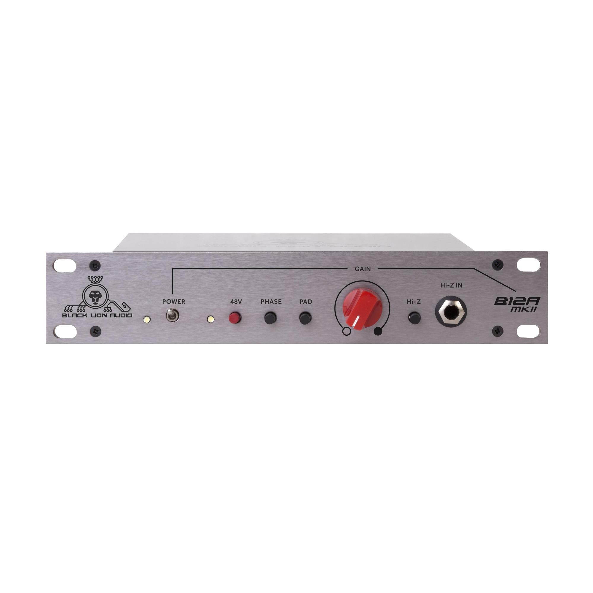 Black Lion Audio B12A MKII Single-Channel Mic Preamp #B12A MKII MIC PREAMP