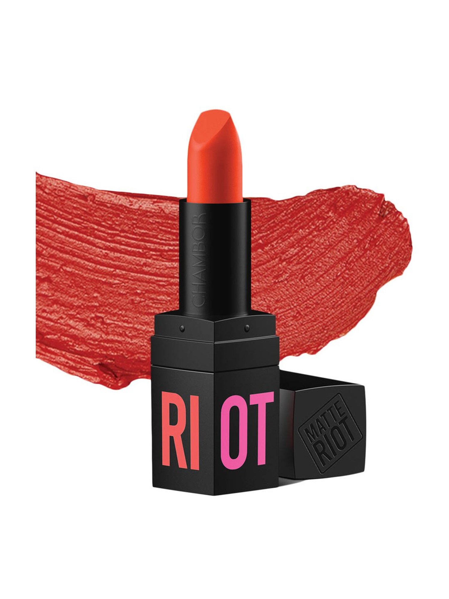 Chambor Matte Riot Lipstick Marmalade Monday - 4.5 gm
