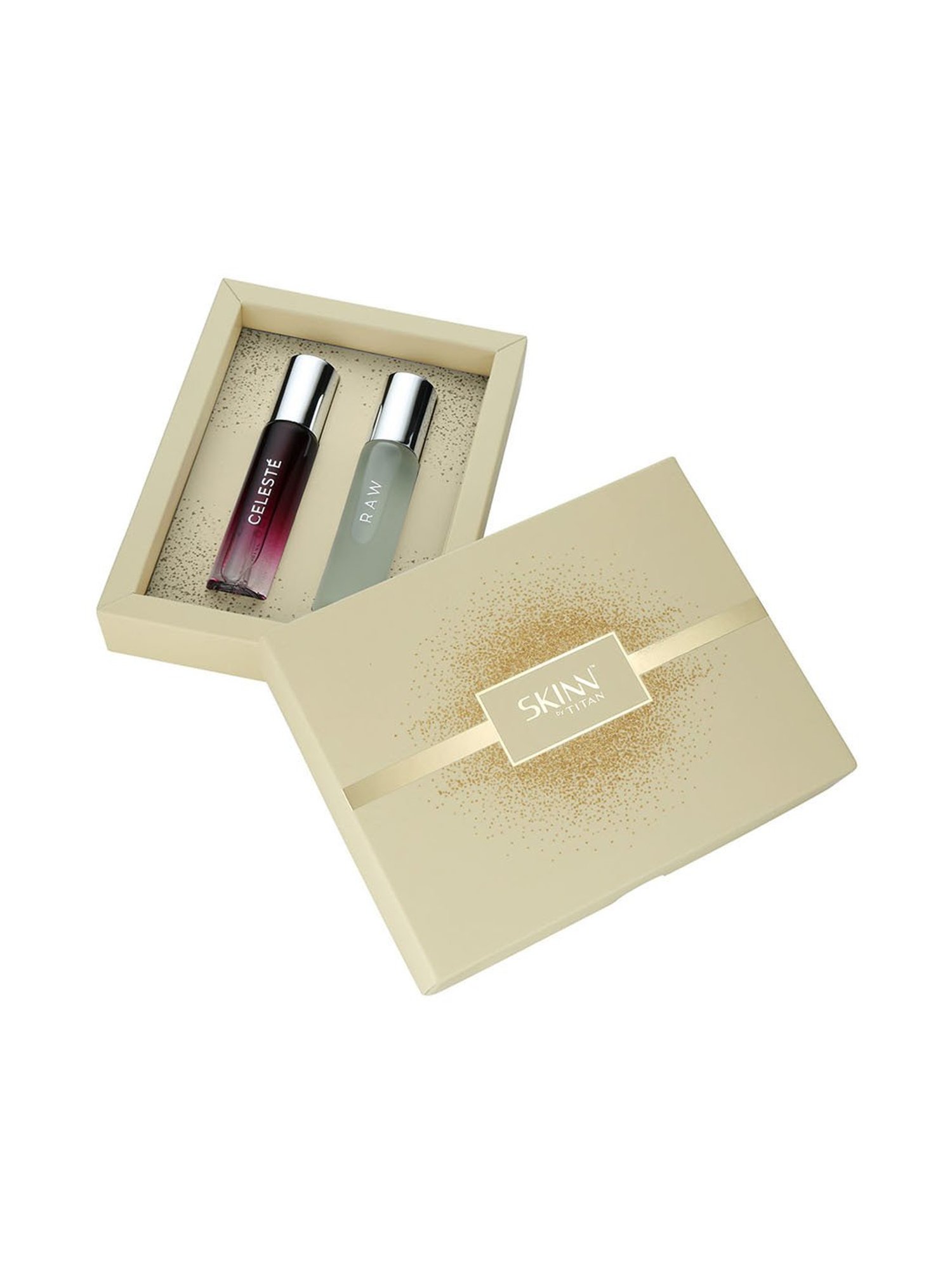 Skinn by Titan Raw and Celeste Eau De Parfum Gift Pack
