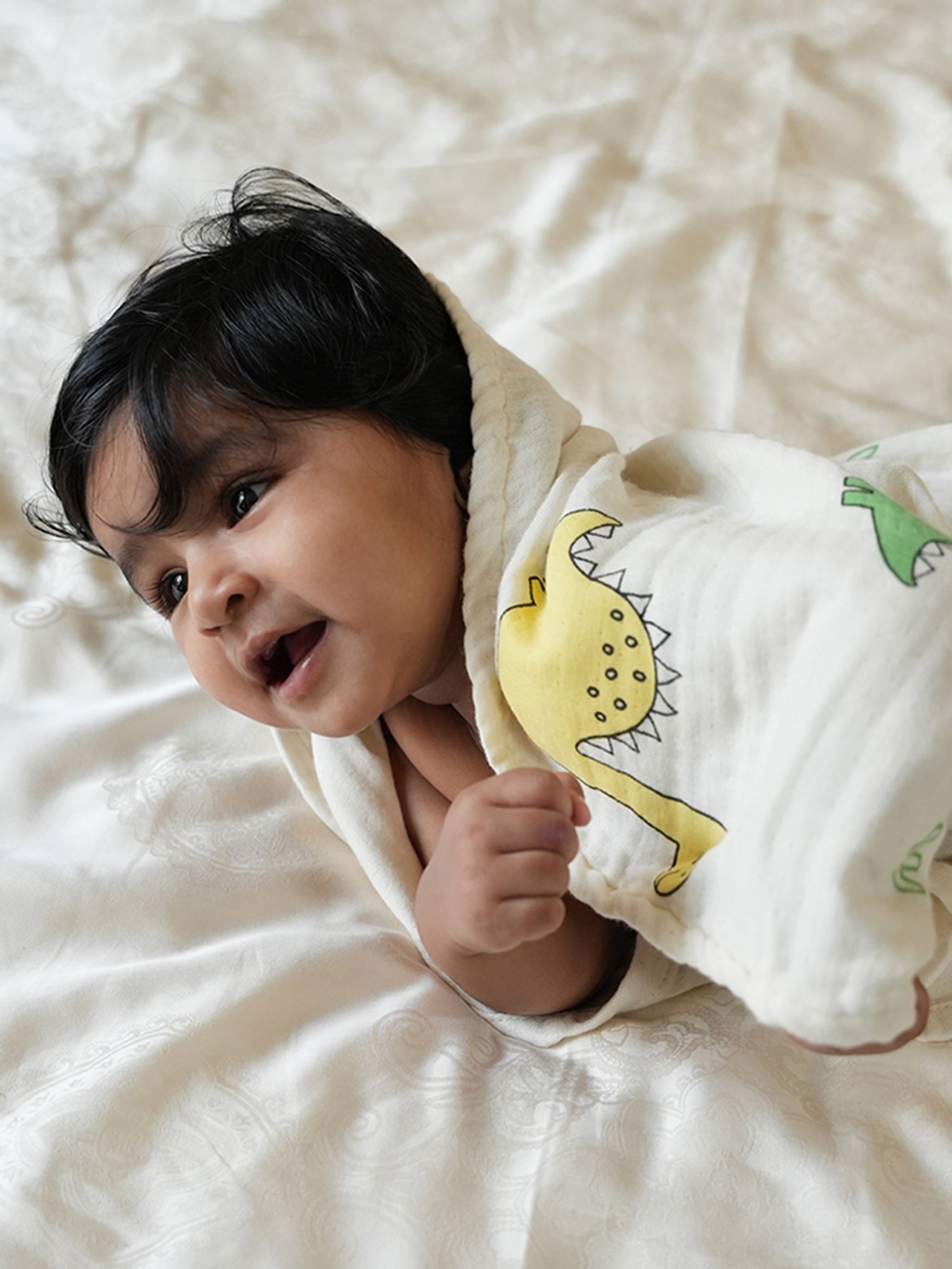 Doctor Towels Multicolour Blend Abstract Swaddle