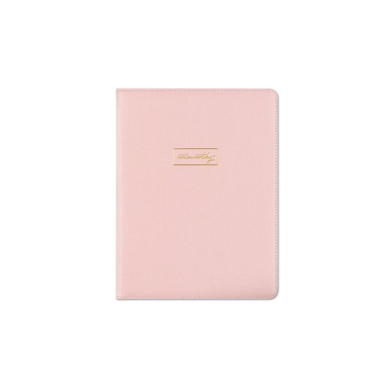 Day Designer Padfolio with Notepad Blush - Blue Sky