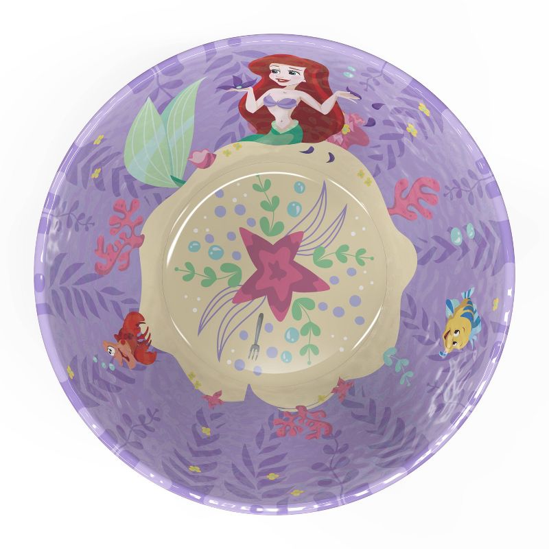 Disney Princess 3pc Melamine Dinnerware Set - Zak Designs