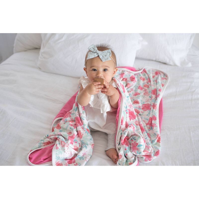 Copper Pearl 3-Layer Baby Quilt - June