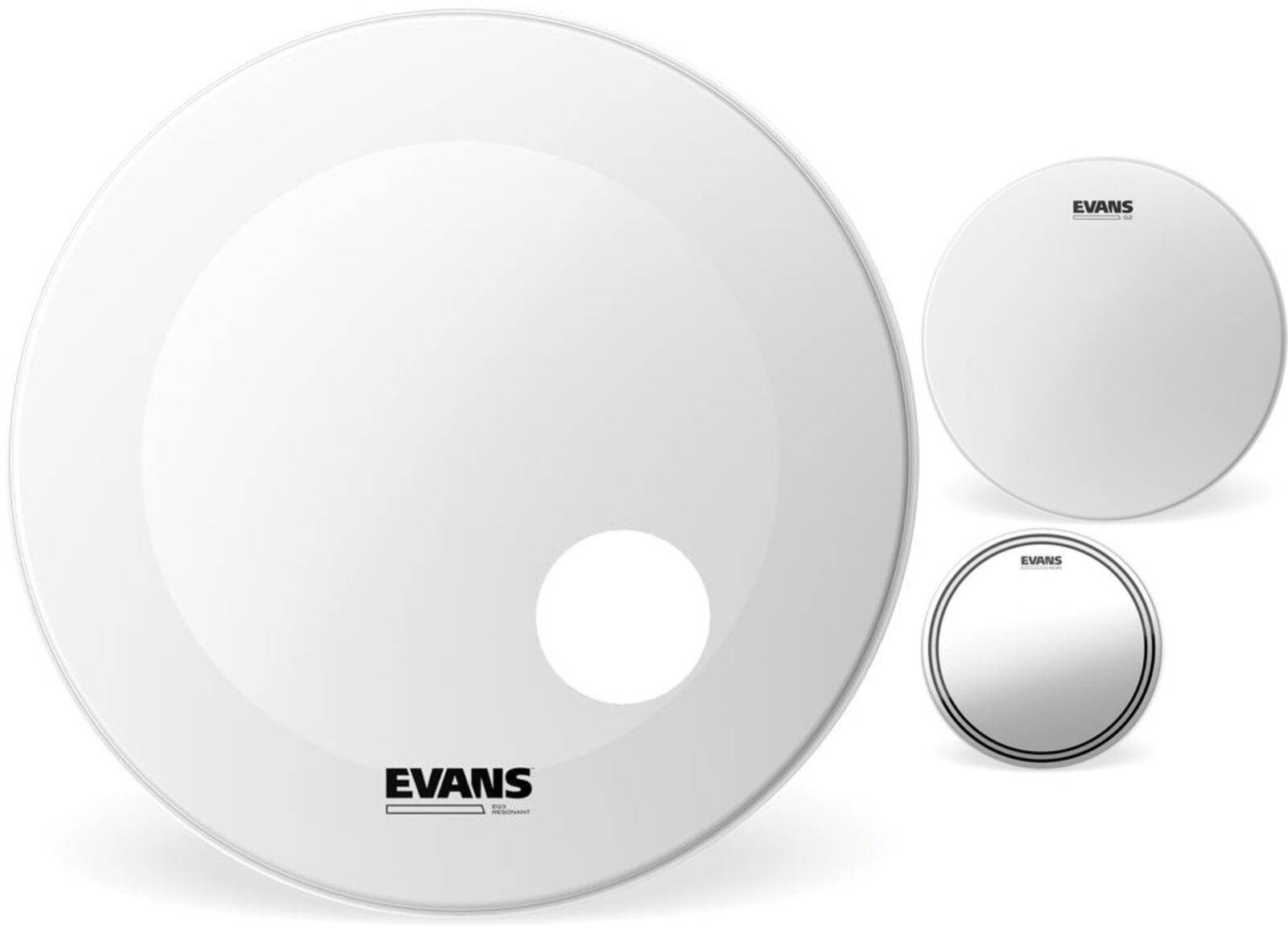 Evans B10EC2S + Evans BD24RGCW + Evans B13G2 - Value Bundle