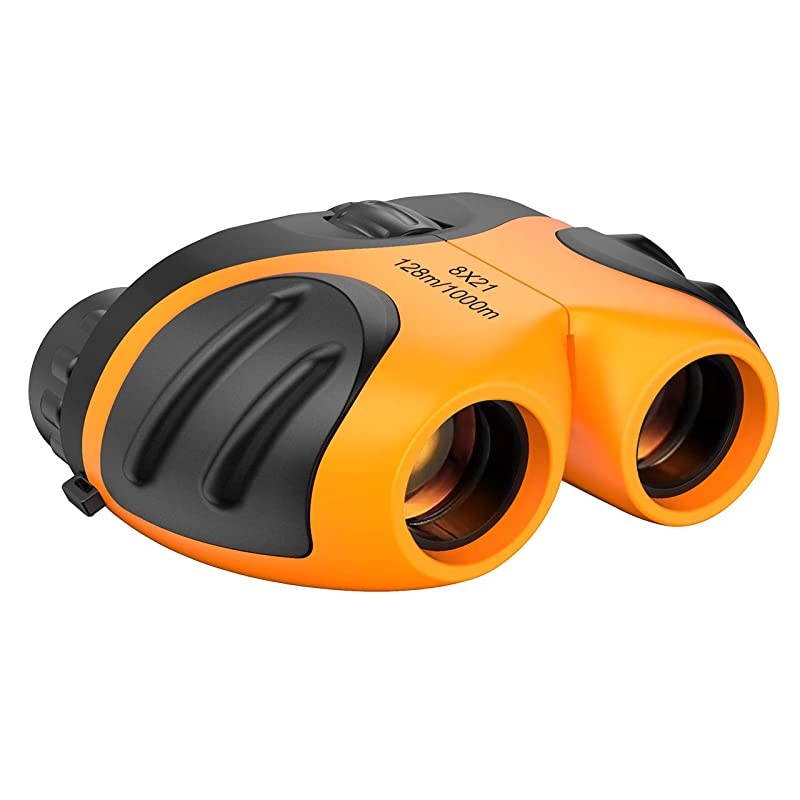 Compact Shock Proof Binoculars for Kids - Festival Gifts