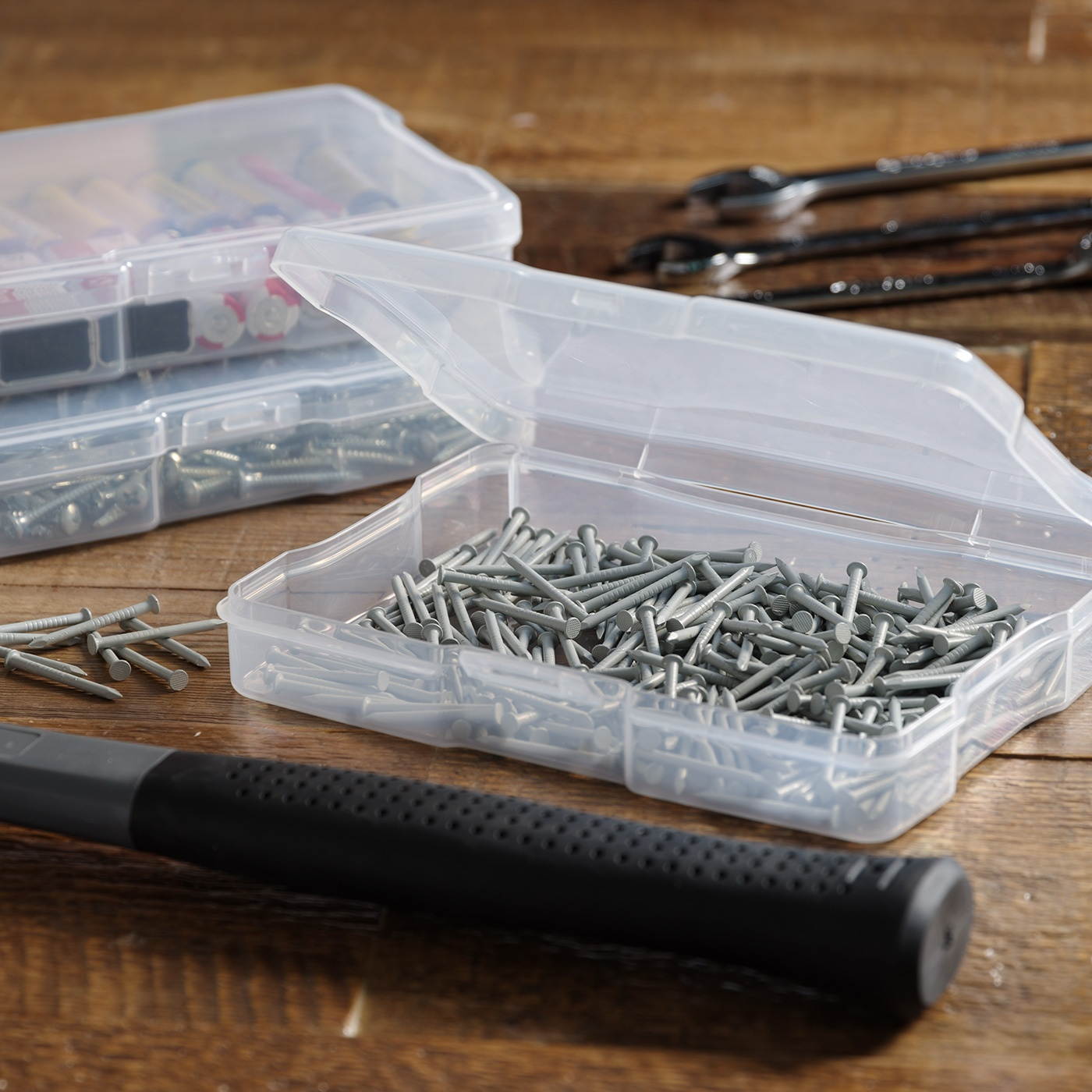 4" x  6" Photo Storage and Embellishment. Craft Case, 10 Pack, Clear