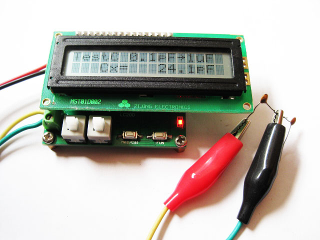 WWH-1pc LC200 multifunction precision capacitance and inductance table LC meter ESR