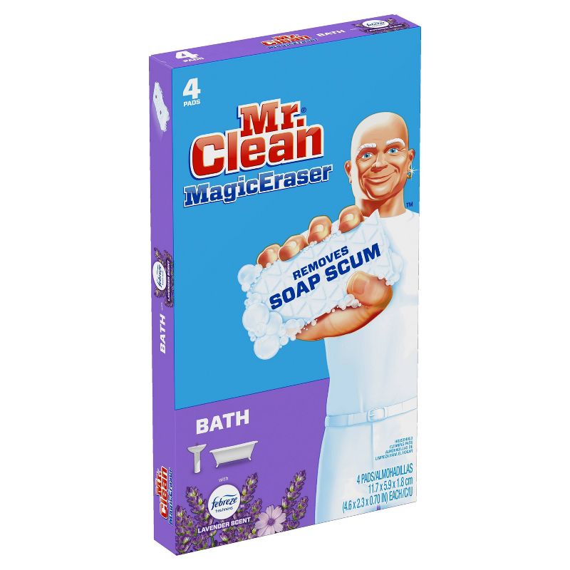 Mr. Clean Magic Eraser Bath with Febreze Lavender Scent - 4ct