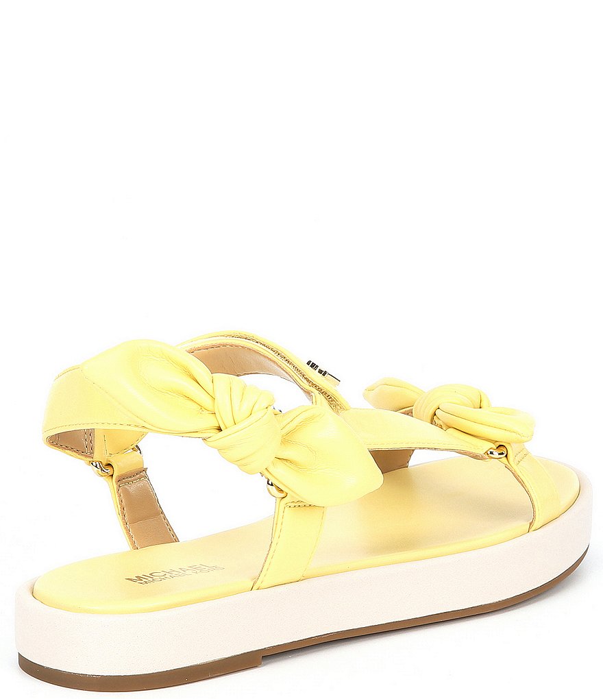 MICHAEL Michael Kors Phoebe Flatform Bow Detail Sandals
