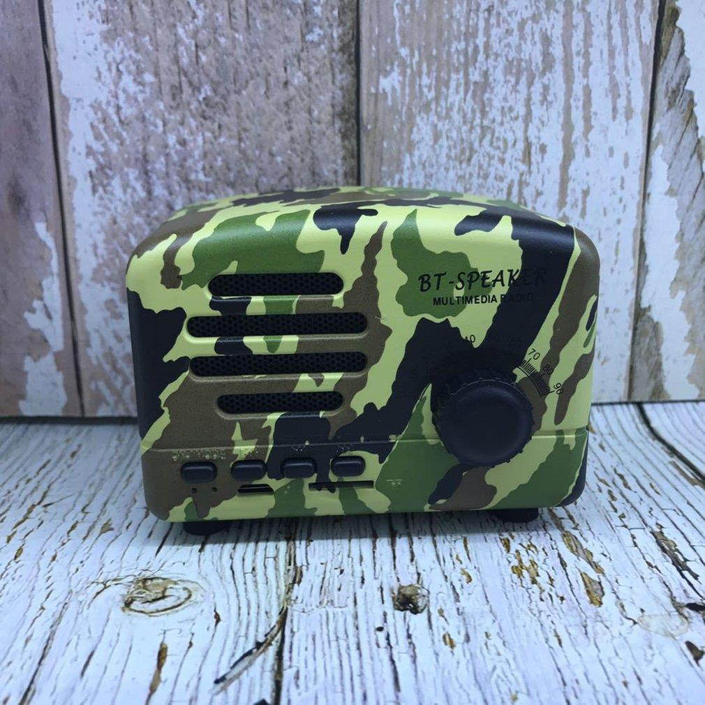 Portable Wireless HIFI Bluetooth Speaker Music Player Support TF Card FM Radio