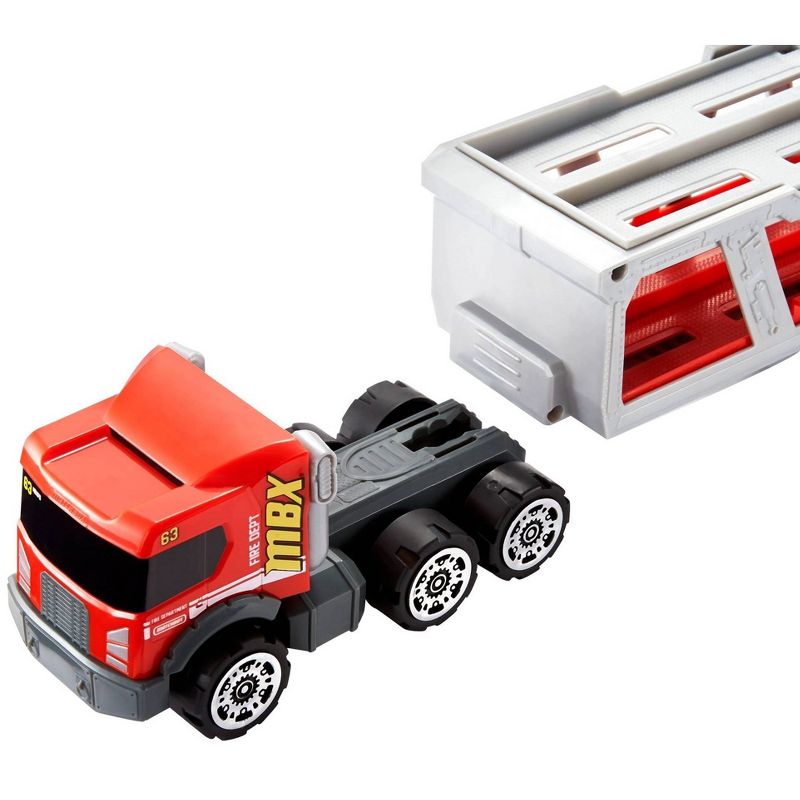 Matchbox Fire Rescue Hauler Playset