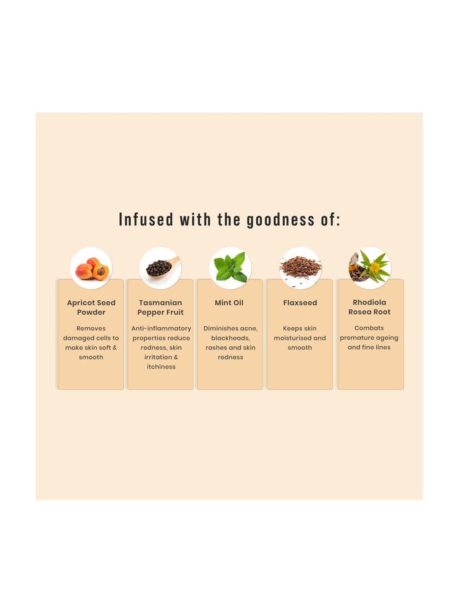 Globus Naturals Rice Ceramide Radiance Face Wash - Pack of 3