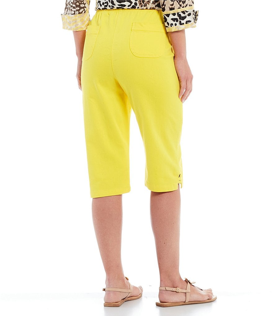 Allison Daley Petite Size True Navy Pull On Bermuda Shorts