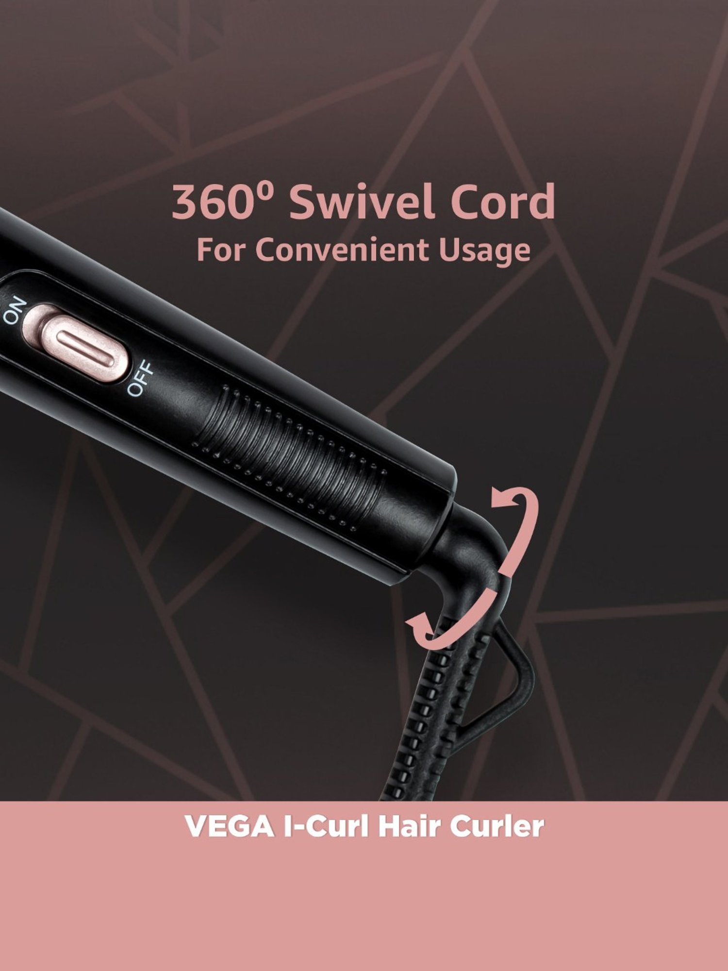 Gorgio Professional GCT9 19mm Hair Curling Tong (Silver)