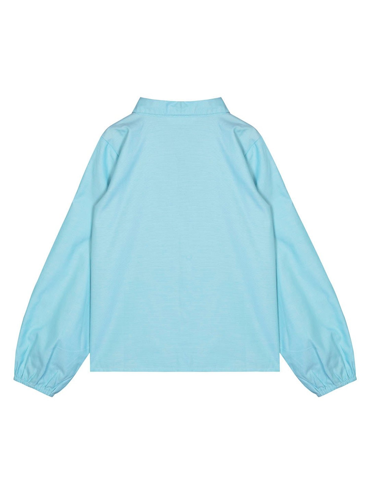 Budding Bees Kids Light Blue Embroidered Full Sleeves Shirt