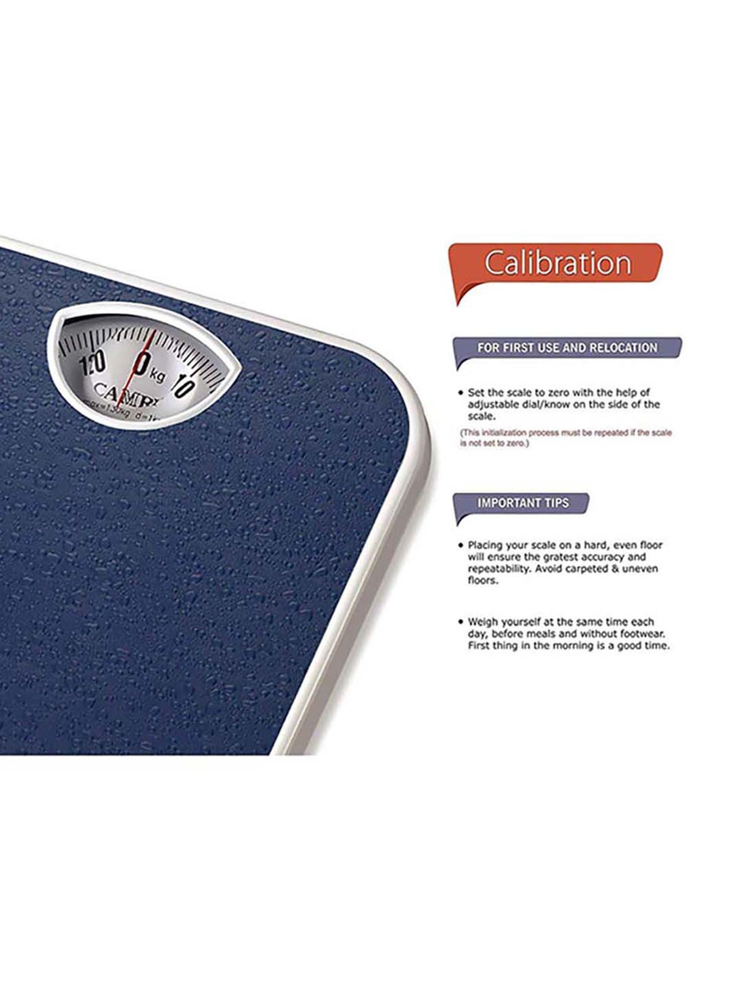 PAXMAX Analog Weighing Scale (Blue)