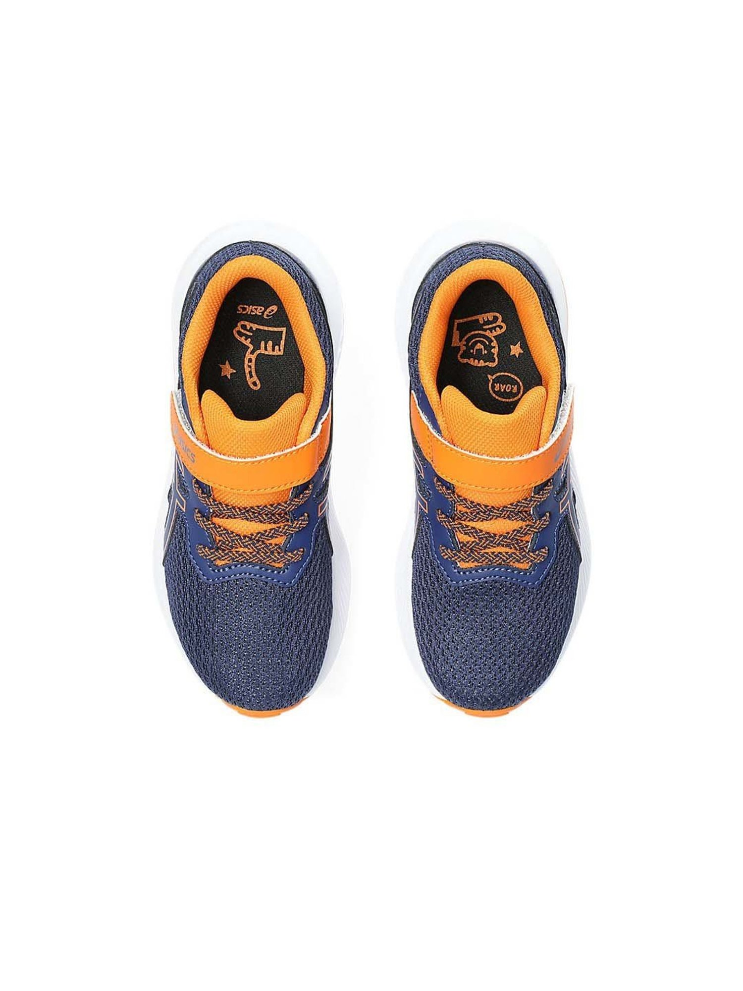 Asics Kids PRE EXCITE 10 PS Ocean Blue & Orange Running Shoes