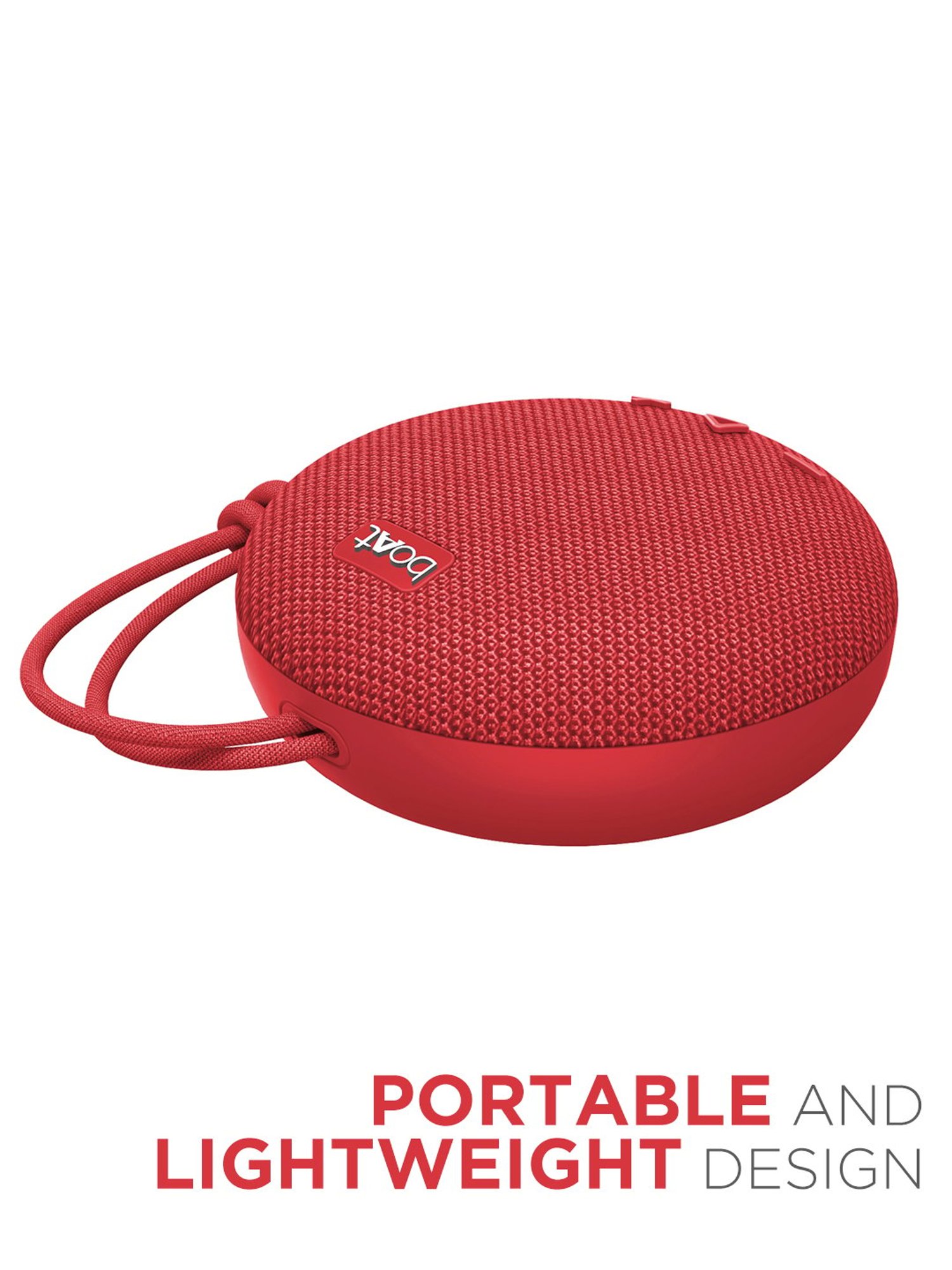 boAt Stone 190 5W Portable Wireless Speaker with IPX7 Water Resistance and Bluetooth V5.0 (Red)