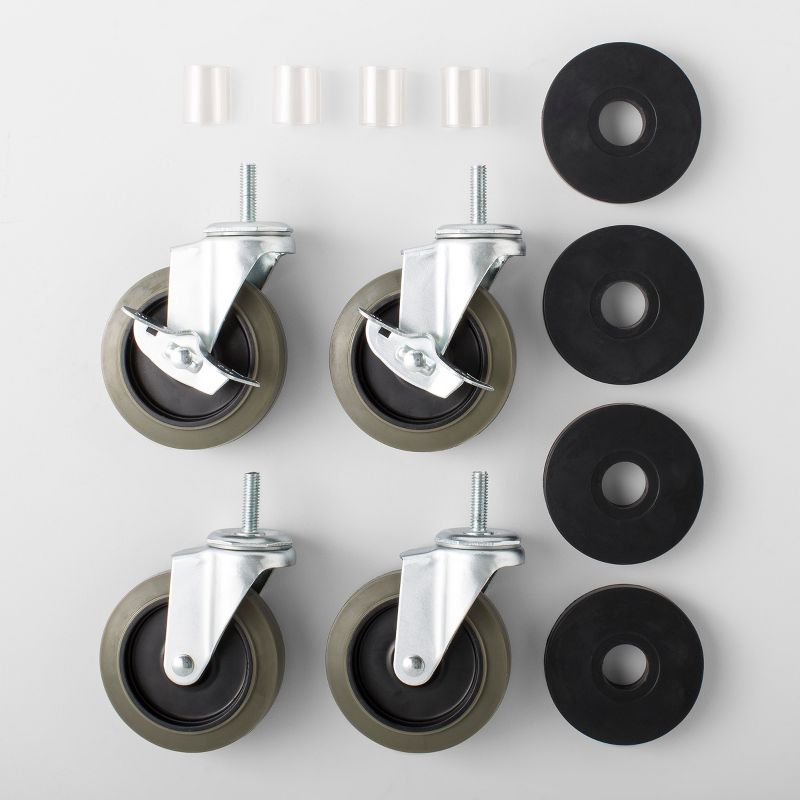 4pk Of Locking Caster Wheels - Made By Design™